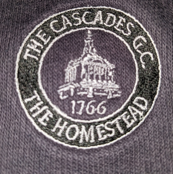 Cotton golf vest Ashworth from The Homestead Cascades Coursein Dark blue - Picture 1 of 10